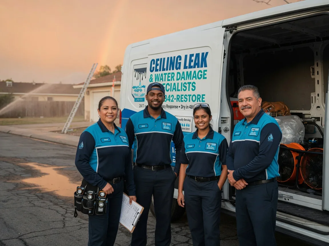 Ceiling Leak Cleanup company in Dresden, TN